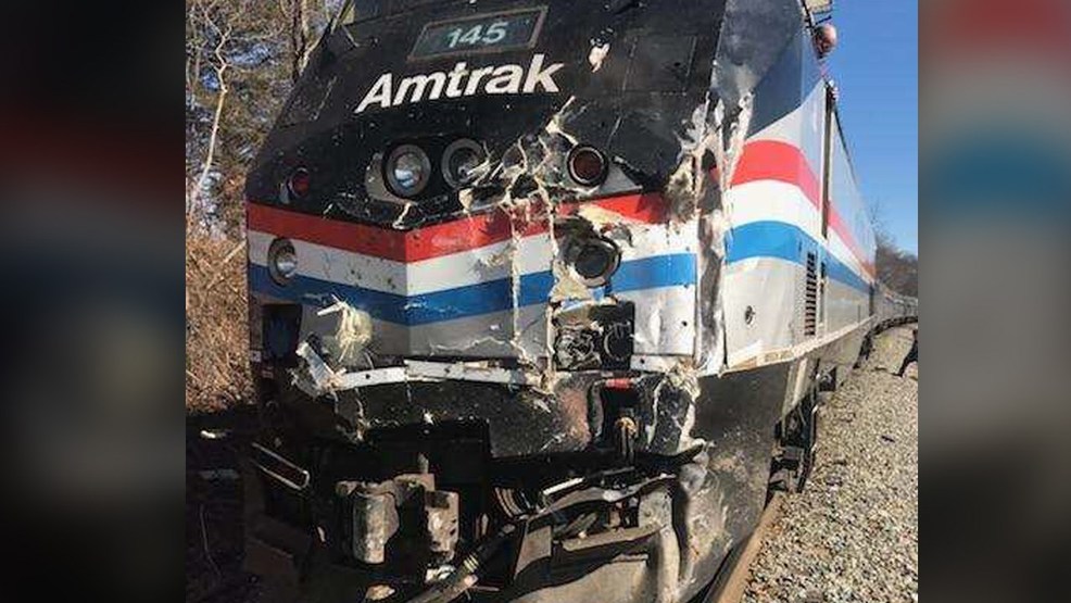 toy amtrak train crash